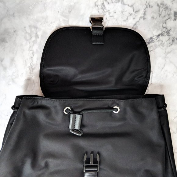 Michael Kors Men's Kent Field Backpack Black Nylon NWT - Picture 6 of 11